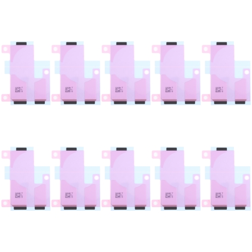 Pour iPhone 15 Pro Max 10 pièces autocollants de ruban adhésif de batterie