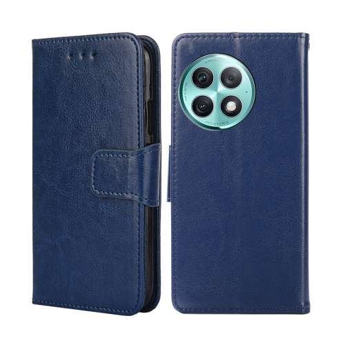 

For OnePlus Ace 2 Pro Crystal Texture Leather Phone Case(Royal Blue)