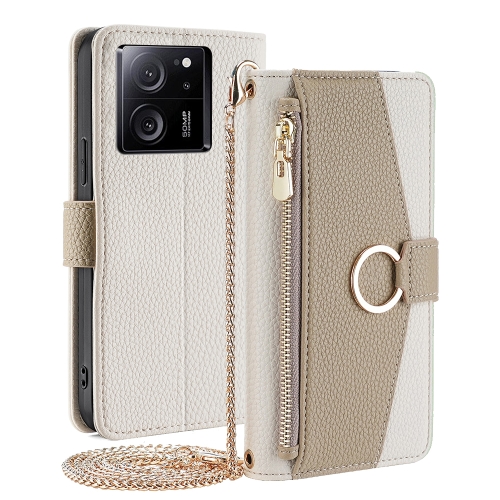 

For Xiaomi Redmi K60 Ultra Crossbody Litchi Texture Leather Phone Case(White)