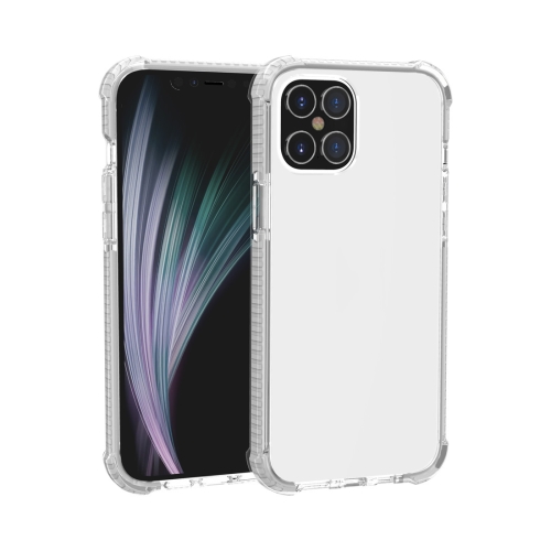 

For iPhone 12 / 12 Pro Four-corner Shockproof TPU + Acrylic Protective Case(Transparent)