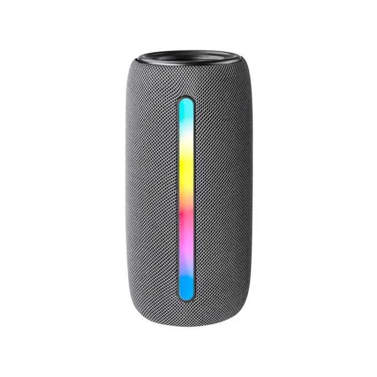 

L12 Colorful LED Wireless Bluetooth-compatible Portable Speaker(Grey)