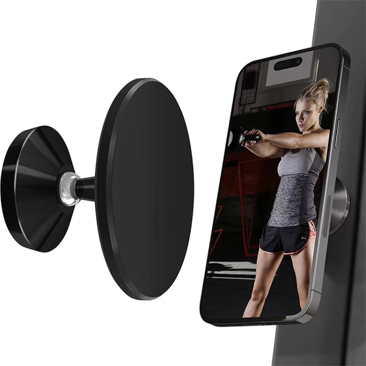 

ZF015 Magnetic Suction Lazy Aluminum Alloy Phone Holder(Black)