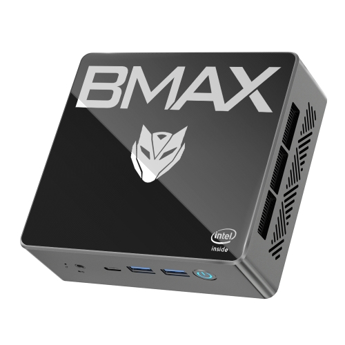

BMAX B4 Plus Windows 11 Mini PC, 16GB+512GB, Intel Alder Lake N100, Support Dual HDMI / RJ45(EU Plug)
