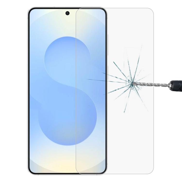 For Samsung Galaxy S26+ 5G 0.18mm 9H 2.5D Tempered Glass Film, Support Fingerprint Unlocking
