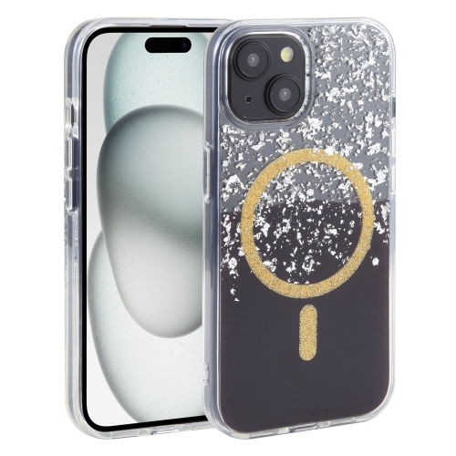 

For iPhone 15 DFANS DESIGN Magsafe Magnetic Starlight Shining Phone Case(Star Agate)