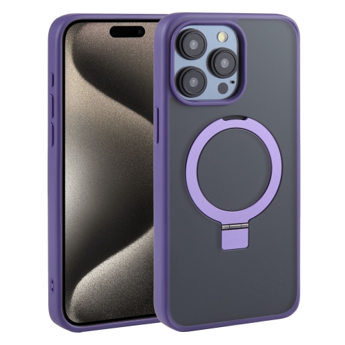 

For iPhone 15 Pro DFANS DESIGN Magsafe Magnetic Phone Case(Purple)