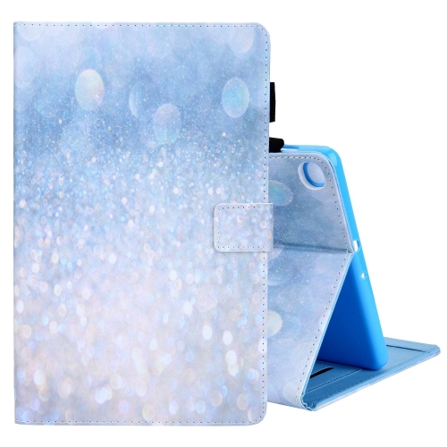 

For Samsung Galaxy Tab A9 Colored Drawing Leather Tablet Case(Sparkling Sand)