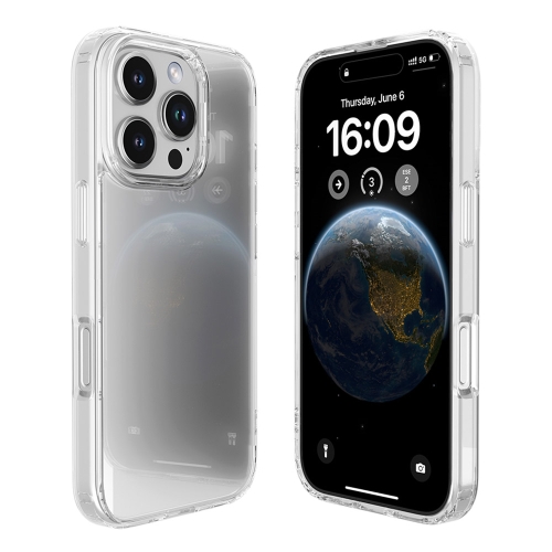 

For iPhone 16 Pro Mutural Ice Series TPU Phone Case(Transparent)
