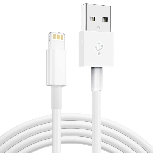 USB A naar 8-pins snellaaddatakabel, kabellengte: 1m