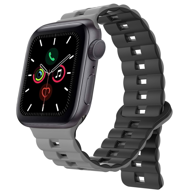 For Apple Watch Series 44mm Reverse Buckle Two Color Magnetic