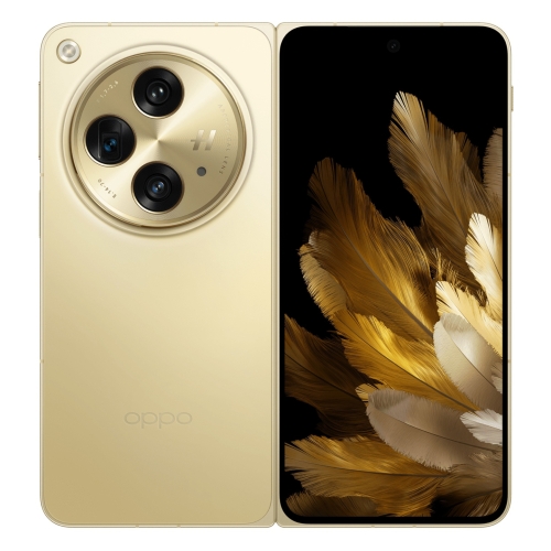 

OPPO Find N3, 12GB+512GB, Side Fingerprint, 7.82 inch + 6.31 inch ColorOS 13.2 Snapdragon 8 Gen 2 Octa Core up to 3.187GHz, NFC, OTG, Network: 5G(Gold)