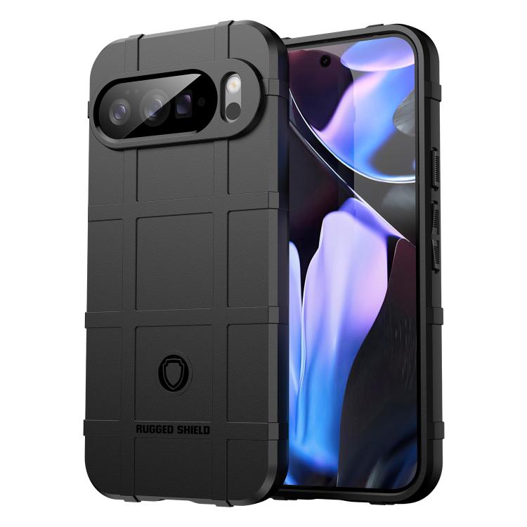 

For Google Pixel 10 Pro XL Full Coverage Shockproof TPU Phone Case(Black)