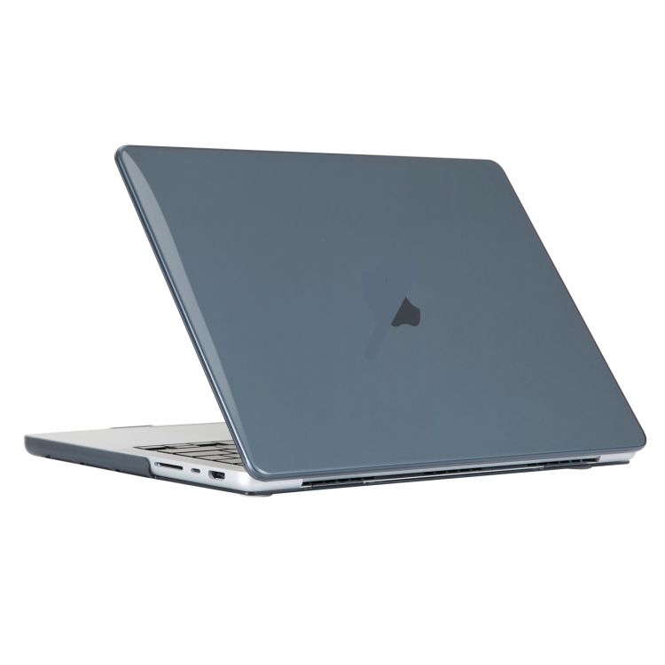 

For MacBook Pro 16 inch M3 Laptop Crystal Style Protective Case(Black)
