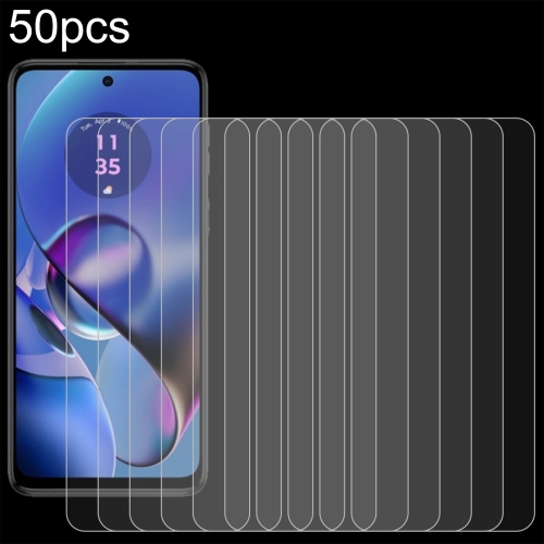 

For Motorola Moto G64y 5G 50pcs 0.26mm 9H 2.5D Tempered Glass Film