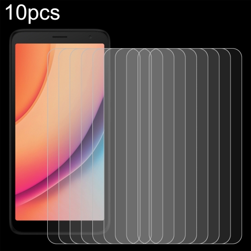 

For TCL K11 10pcs 0.26mm 9H 2.5D Tempered Glass Film