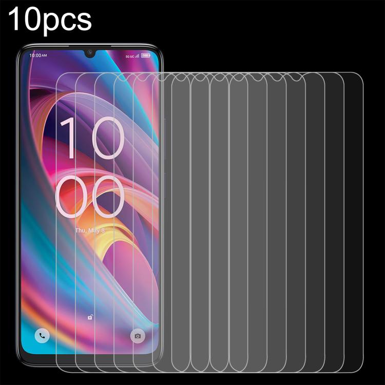 

For TCL K33 5G 10pcs 0.26mm 9H 2.5D Tempered Glass Film
