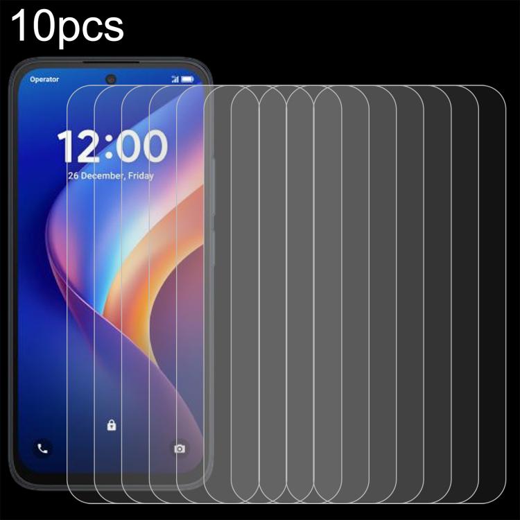 For TCL K70 NxtPaper 5G 10pcs 0.26mm 9H 2.5D Tempered Glass Film