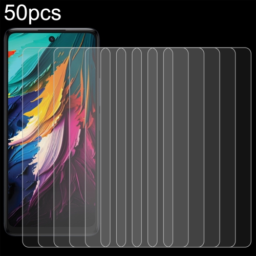 

For TCL 50 XE NxtPaper 50pcs 0.26mm 9H 2.5D Tempered Glass Film