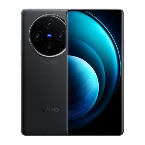 

vivo X100, 16GB+512GB, Face ID / Fingerprint Identification, 6.78 inch Android 14 OriginOS 4 Dimensity 9300 Octa Core 3.25GHz, OTG, NFC, Network: 5G(Black)