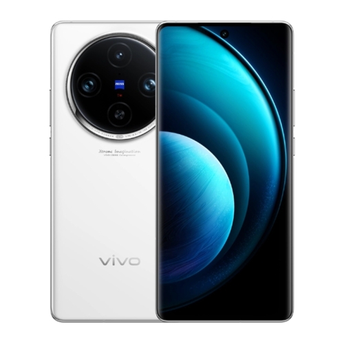 

vivo X100 Pro, 12GB+256GB, Face ID / Fingerprint Identification, 6.78 inch Android 14 OriginOS 4 Dimensity 9300 Octa Core 3.25GHz, OTG, NFC, Network: 5G(White)