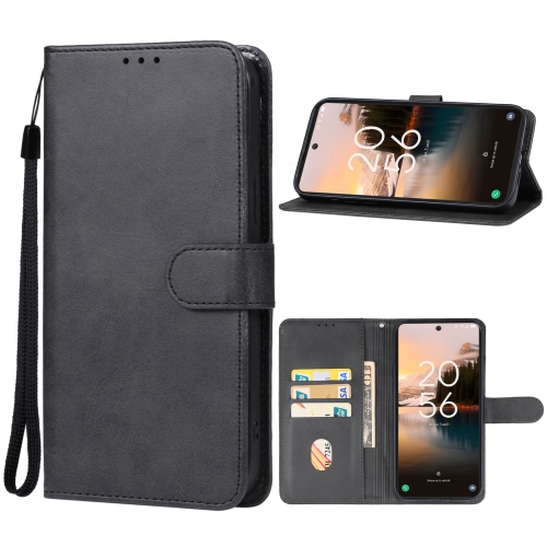 

For TCL 40 NXTpaper 4G Leather Phone Case(Black)