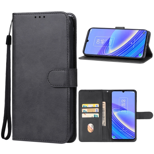 

For TCL 50 SE Leather Phone Case(Black)