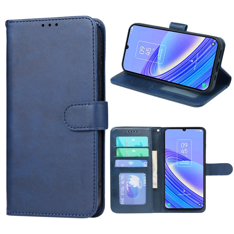 

For TCL 50 SE Leather Phone Case(Blue)