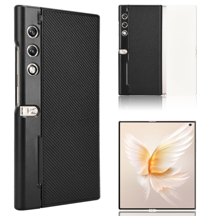 

For Honor V Purse PU Leather PC Phone Case(Black)