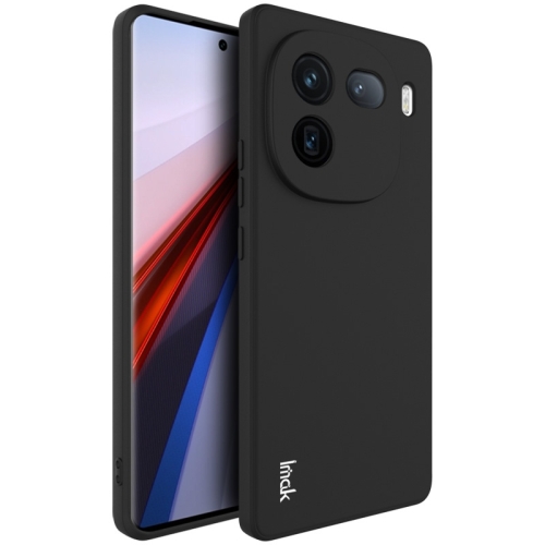 

For vivo iQOO 12 Pro 5G imak UC-4 Series Straight Edge TPU Phone Case(Black)
