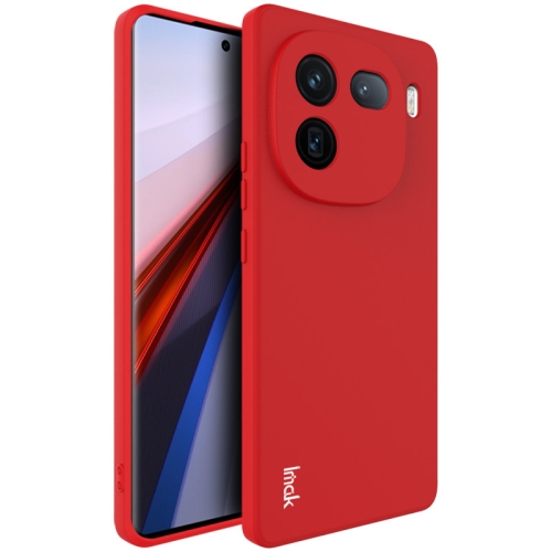 

For vivo iQOO 12 Pro 5G imak UC-4 Series Straight Edge TPU Phone Case(Red)