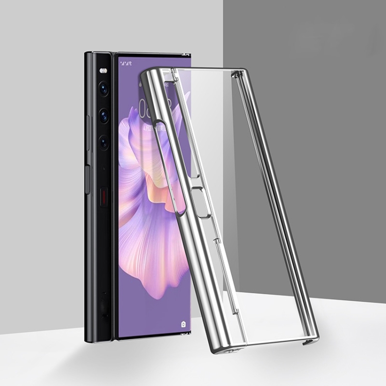 

For Huawei Mate Xs 2 6D Electroplate PC Phone Case(Silver)