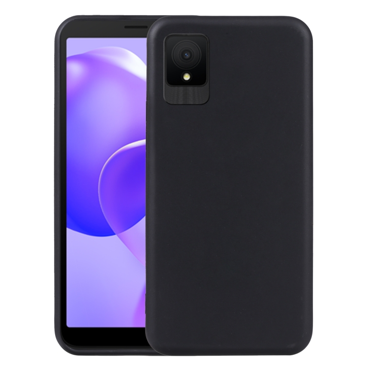 

For TCL 502 TPU Phone Case(Black)