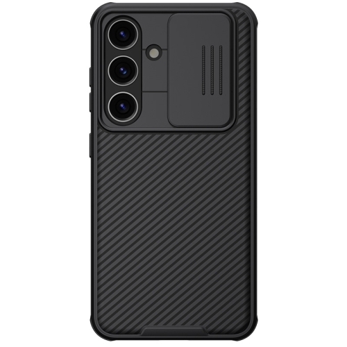 

For Samsung Galaxy S24 5G NILLKIN Black Mirror Pro Series Camshield PC Phone Case(Black)