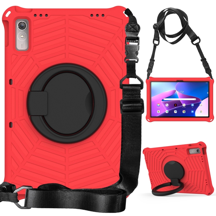 

For Lenovo Tab P11 Gen2/P11 Pro/Pad Pro Spider King Silicone Protective Tablet Case(Red)