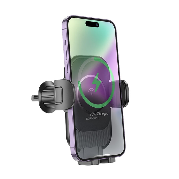 BOROFONE BH204 Blue Charm Car Air Outlet Wireless Fast - Main Image