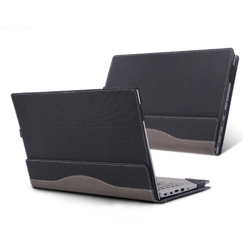 

For Lenovo ThinkPad T14 / T14s Gen 3 14 2022 Laptop Leather Shockproof Protective Case(Black)