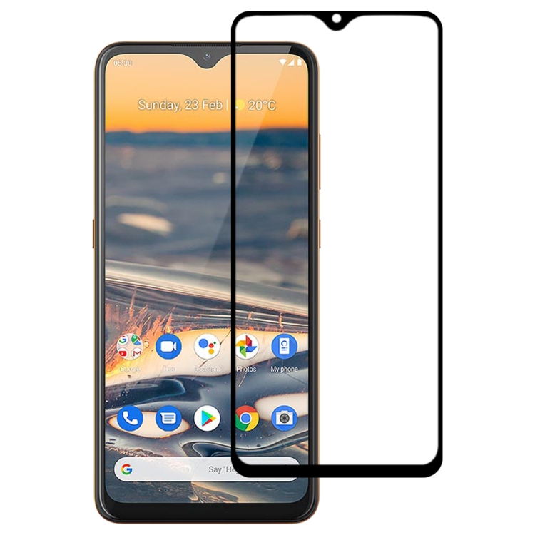 

For Nokia 5.3 Full Glue Full Screen Tempered Glass Film