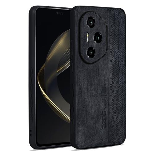 

For Honor 300 Pro / 300 Ultra AZNS 3D Embossed Skin Feel Phone Case(Black)