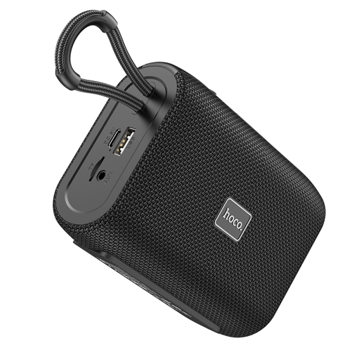 

hoco HC15 Poise 2 in 1 TWS Bluetooth 5.3 Speaker + Earphone Support TF Card / AUX / FM(Black)
