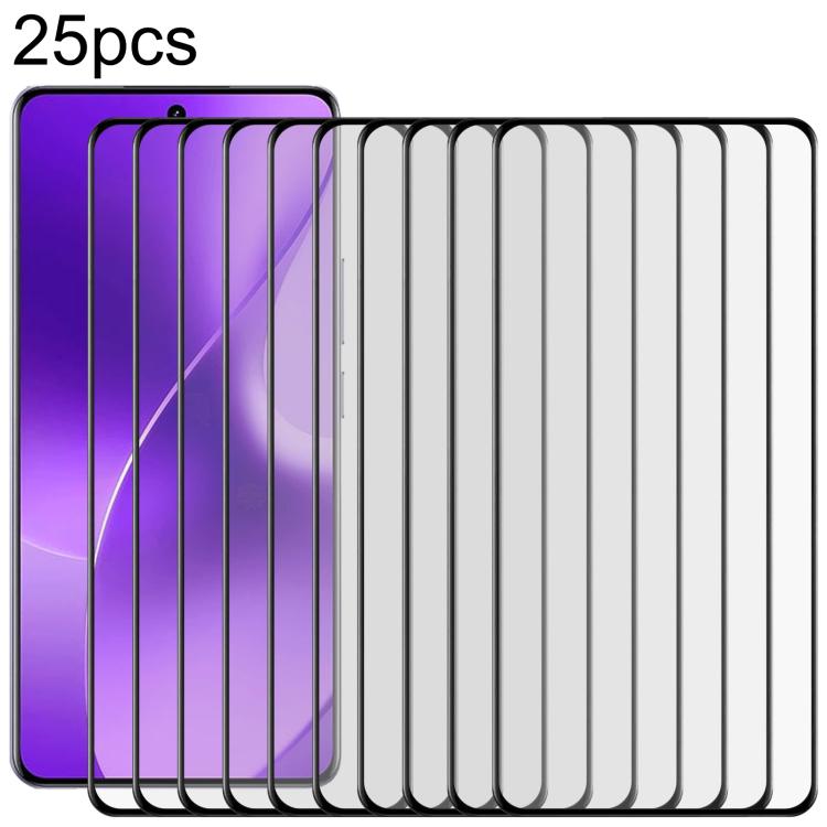 

For Realme 15 Pro 5G 25pcs 3D Curved Edge Full Screen Tempered Glass Film