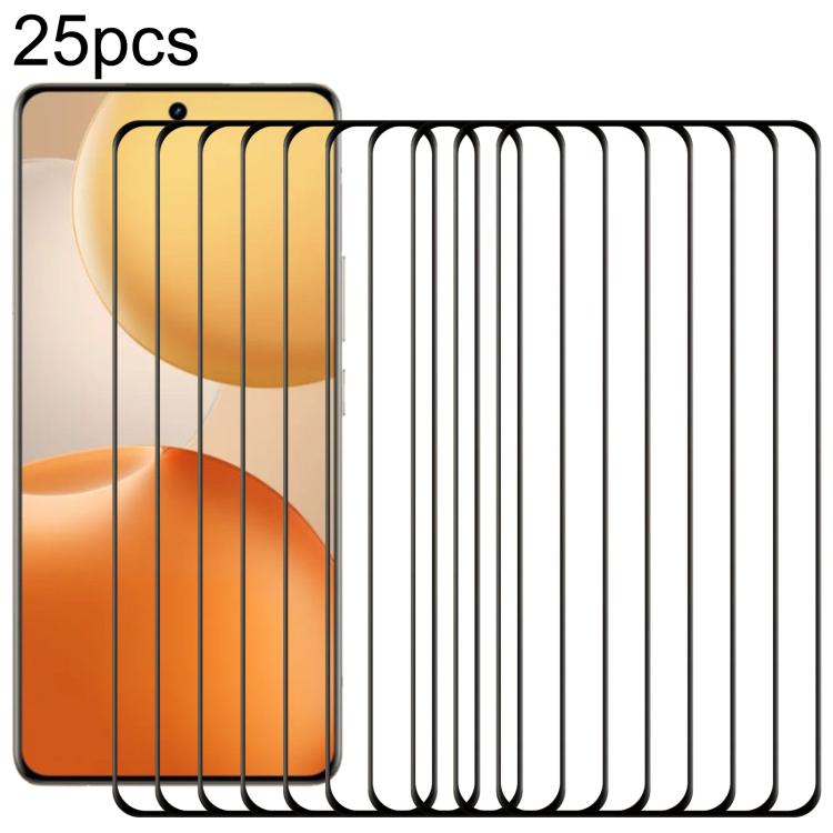 

For Realme P4 Pro 5G 25pcs 3D Curved Edge Full Screen Tempered Glass Film