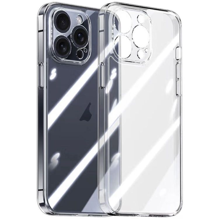 

For iPhone 13 Pro Integrated Ultra-thin Crystal Glass Phone Case(Transparent)