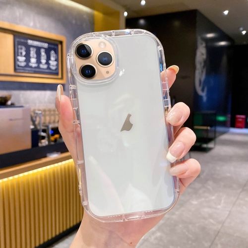 

For iPhone 11 Pro Max Glossy Soap Shape TPU Phone Case(Transparent)
