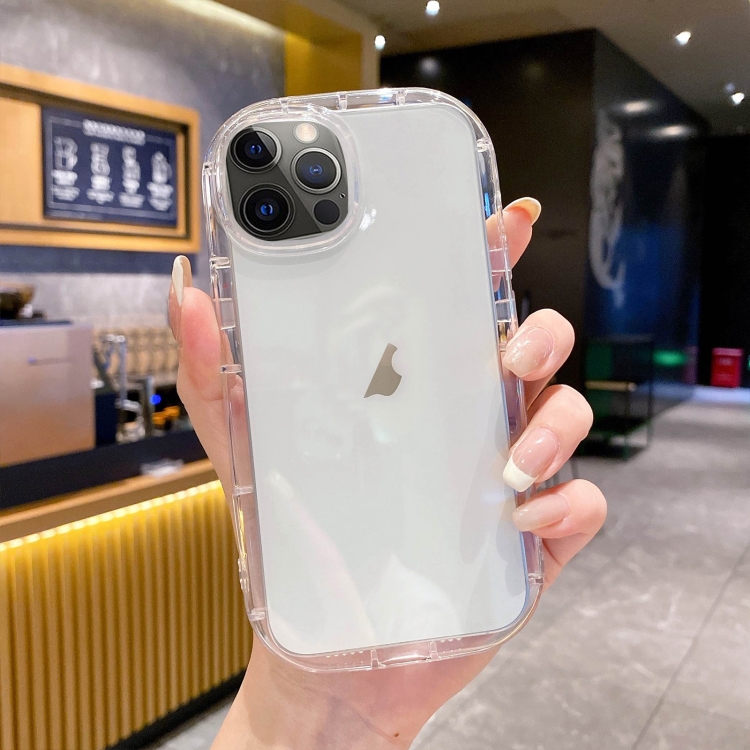 

For iPhone 12 Pro Glossy Soap Shape TPU Phone Case(Transparent)