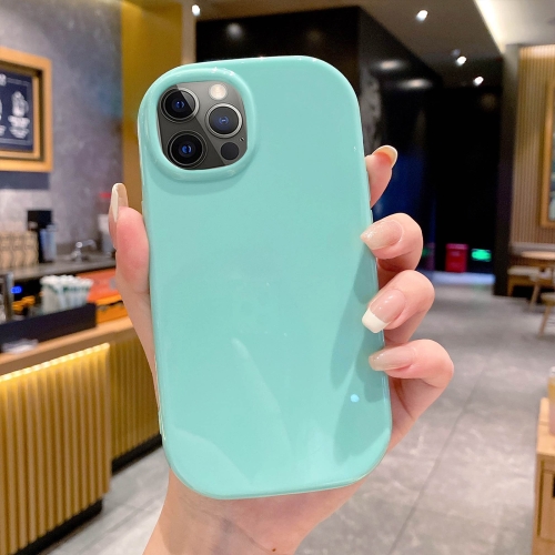 

For iPhone 12 Pro Glossy Soap Shape TPU Phone Case(Green)