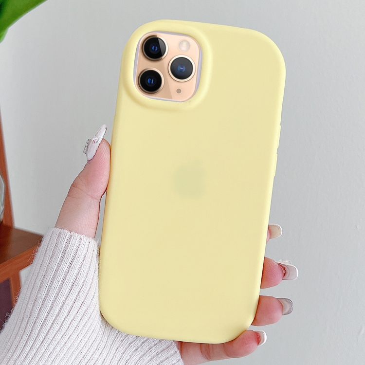 

For iPhone 11 Pro Max Frosted Soap Shape TPU Phone Case(Yellow)