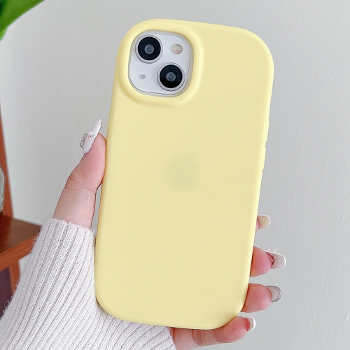

For iPhone 14 Plus Frosted Soap Shape TPU Phone Case(Yellow)