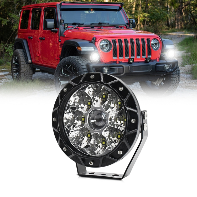 

E16 38W 4000LM / 6000K 5 inch Off-road Vehicle Round Work Light(White Light)