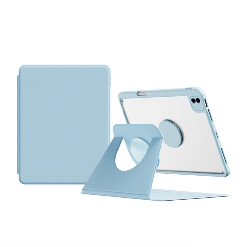 For iPad 10.2 2021 / 2020 Detachable Magnetic Rotation Smart Leather Tablet Case(Blue) чехол книжка wiwu detachable magnetic case для ipad 2021 10 2