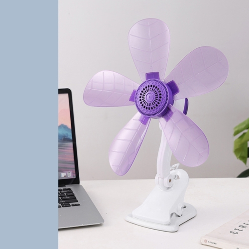 

Household Portable Energy-saving Clip Fan(Purple)